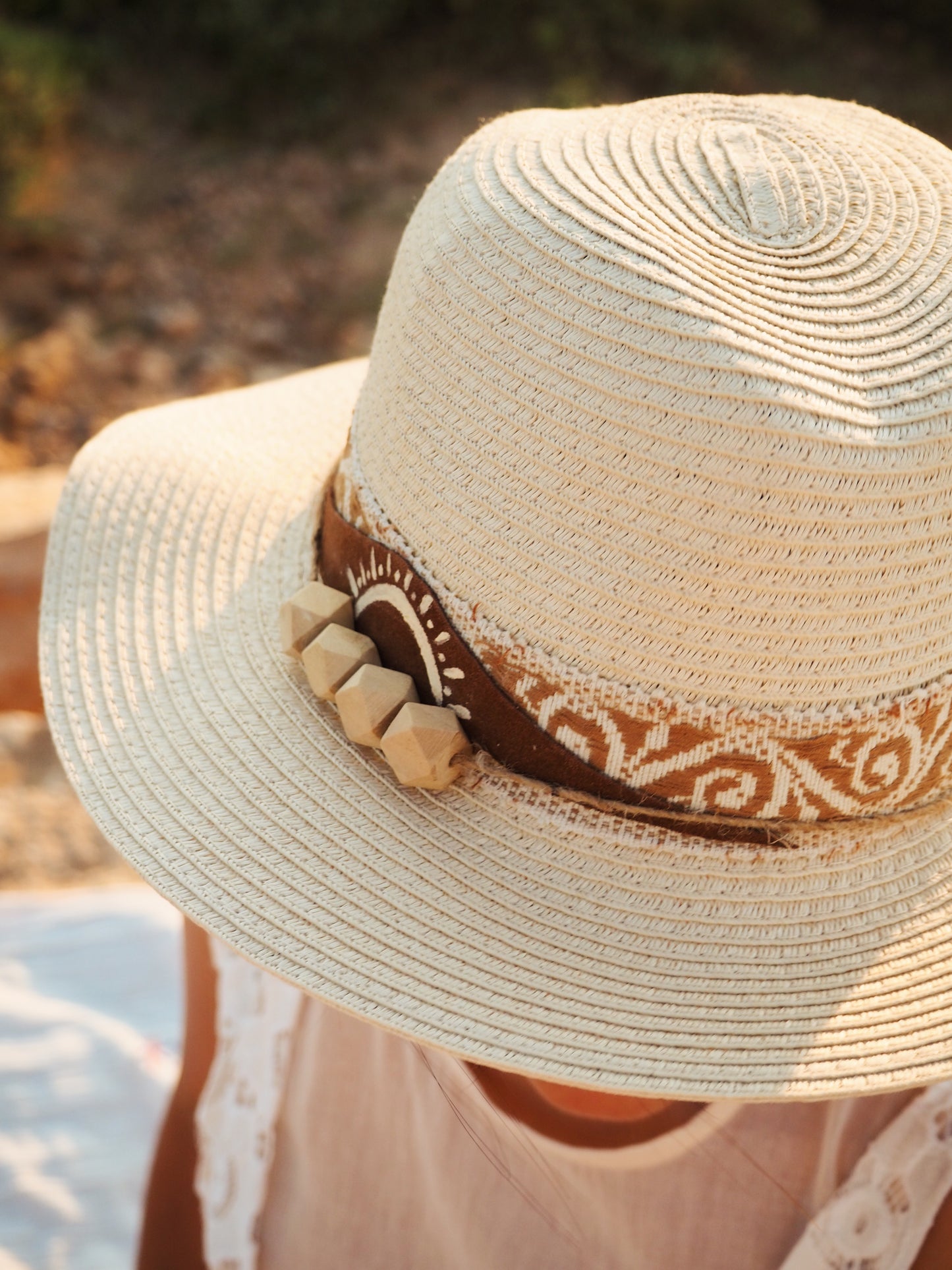 Hat Sunset in Ibiza