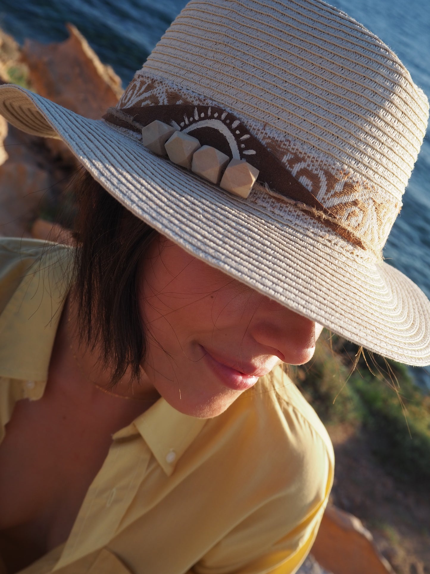 Hat Sunset in Ibiza